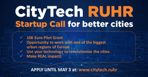 CityTech RUHR Smart City Startup Challenge