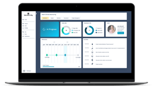 Smart City Toolbox Dashboard Ansicht Laptop